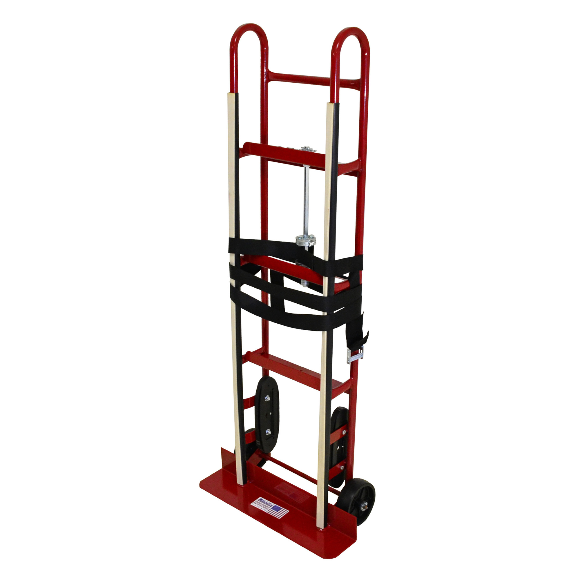 Milwaukee Heavy-Duty Appliance Truck — 800-Lb. Capacity, Dual Ratchet Belt Tightener, 6in. Non-Marking Wheels, Model# DC40188